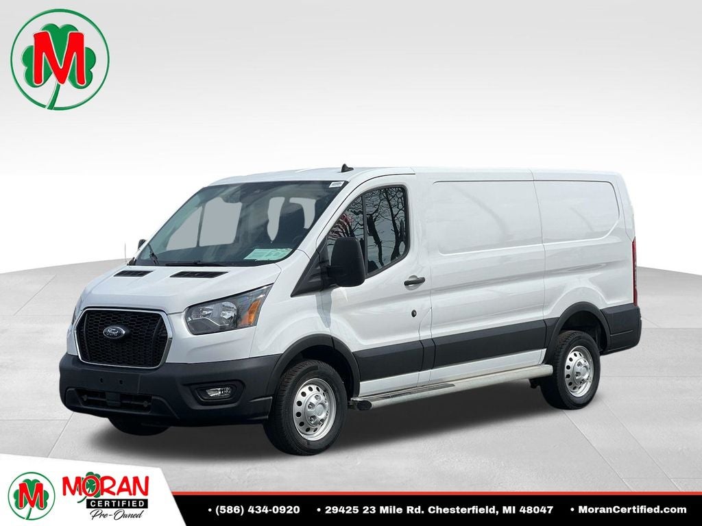 2024 Ford Transit-250 Base in Oxford White — front three-quarter view