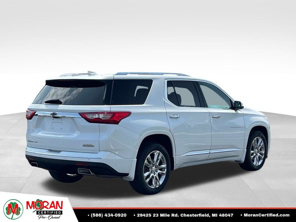 2020 Chevrolet Traverse — detail view
